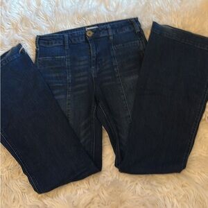 Altar'd State Indigo Wide Leg Jeans